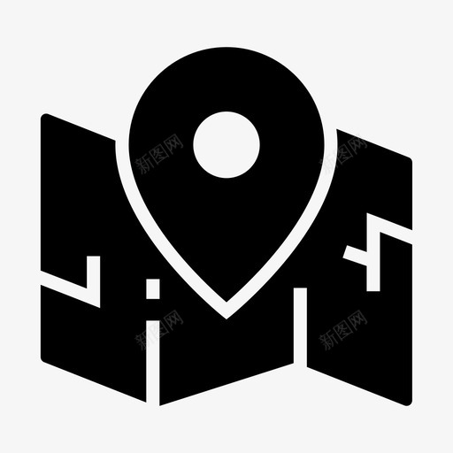 地图位置gpspinsvg_新图网 https://ixintu.com 地图 位置