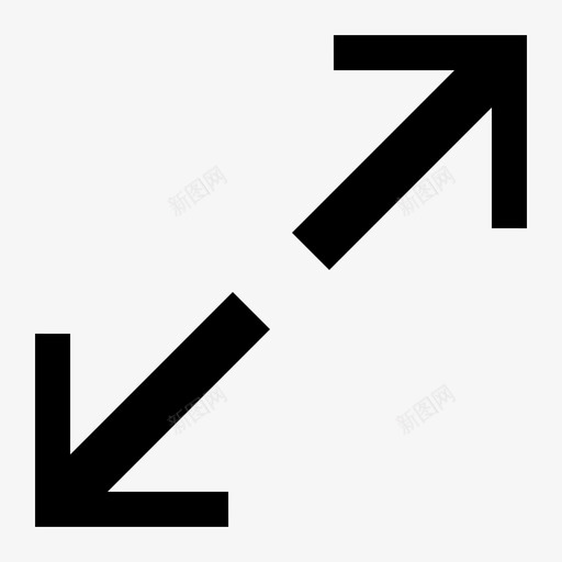箭头最大化移动svg_新图网 https://ixintu.com 箭头 最大化 移动 指针