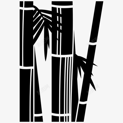 竹子竹叶中国svg_新图网 https://ixintu.com 竹子 竹叶 中国 自然 东方植物 东方 植物