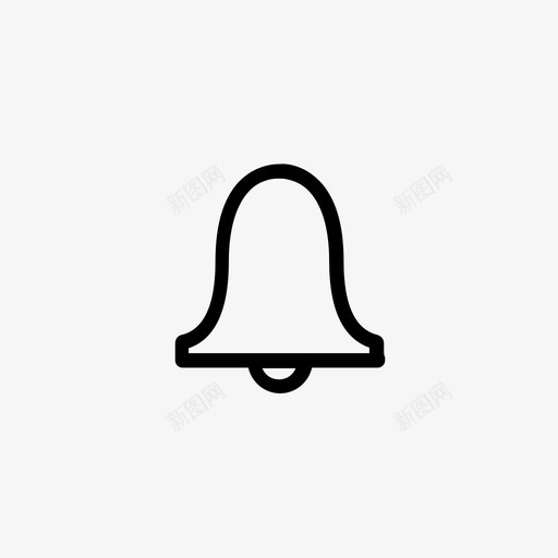 铃声通知警报新通知svg_新图网 https://ixintu.com 通知 铃声 警报 新通知 推送