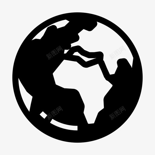 地球地球仪全球定位系统svg_新图网 https://ixintu.com 地球 地球仪 全球定位 系统 位置 地图