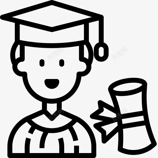 毕业教育摩托板svg_新图网 https://ixintu.com 毕业 教育 摩托 托板 学生 学生大 大学 用户 头像