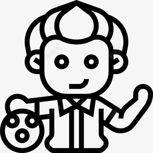 保龄球球道svg_新图网 https://ixintu.com 保龄球 球道 别针 罢工 运动 男子