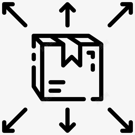 包裹运输交付包装svg_新图网 https://ixintu.com 包裹 运输 交付 包装 共享 物流 概述