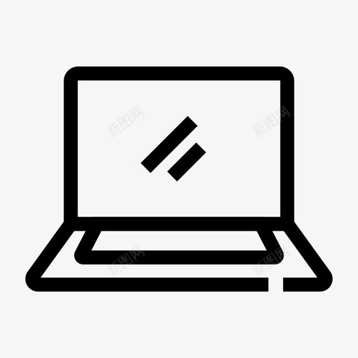 笔记本电脑电脑设备svg_新图网 https://ixintu.com 设备 电脑 笔记本 电子技术 数字