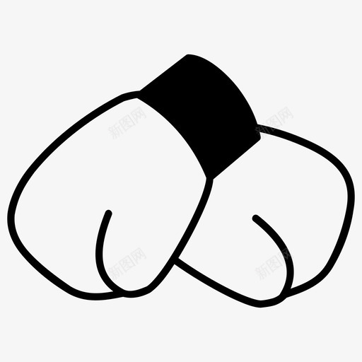 拳击拳击手力量svg_新图网 https://ixintu.com 拳击 拳击手 力量 运动