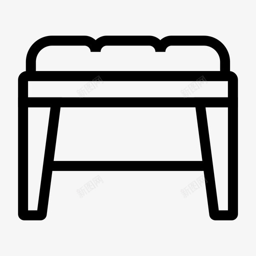 凳子家具家居svg_新图网 https://ixintu.com 凳子 家具 家居 室内 座椅