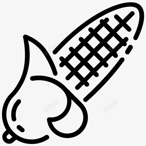 玉米谷类玉米棒svg_新图网 https://ixintu.com 食品 玉米 谷类 玉米棒 饮料 第卷