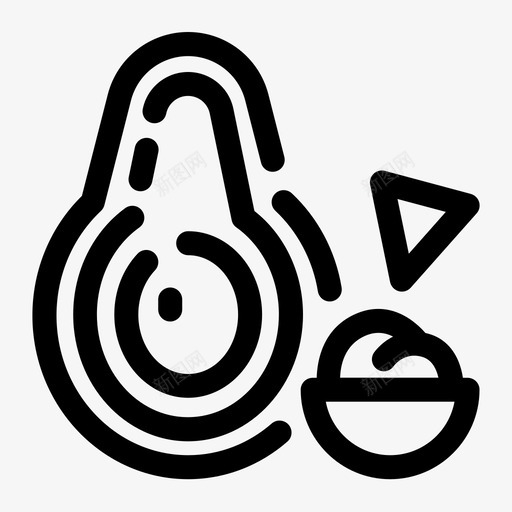 鳄梨酱5月5日墨西哥svg_新图网 https://ixintu.com 月日 鳄梨 墨西哥