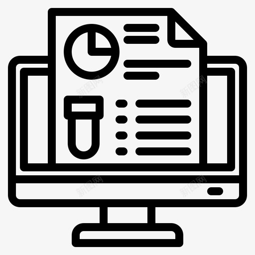 实验室化学计算机svg_新图网 https://ixintu.com 实验室 化学 计算机 科学