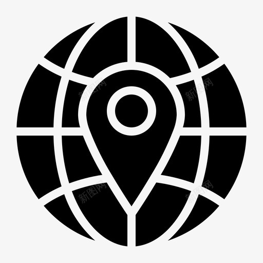 位置数据互联网svg_新图网 https://ixintu.com 数据 位置 互联网 网络技术 网络
