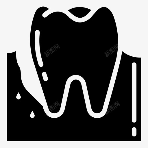 牙周炎牙科口腔科svg_新图网 https://ixintu.com 牙科 牙周炎 口腔科 护理 雕文