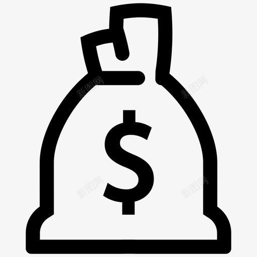 钱袋费用财务svg_新图网 https://ixintu.com 钱袋 费用 财务 投资 企业管理