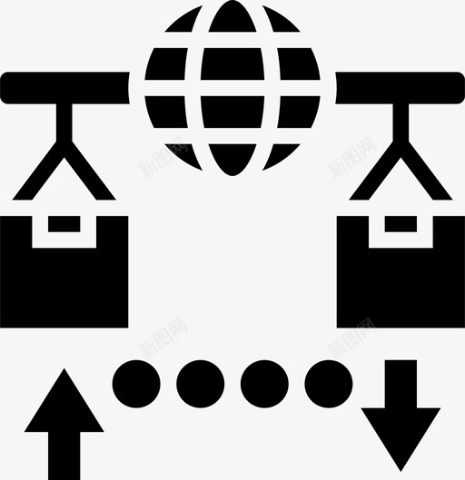 贸易逆差平衡市场svg_新图网 https://ixintu.com 贸易逆差 平衡 市场 产品 金融 危机 雕文