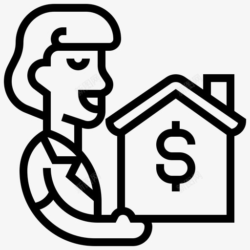 住房付款买方费用svg_新图网 https://ixintu.com 住房 付款 买方 费用 业主 租赁 物业 投资