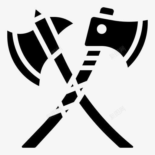 斧头盔甲战斗svg_新图网 https://ixintu.com 斧头 盔甲 战斗 战争 武器 中世纪 铭文