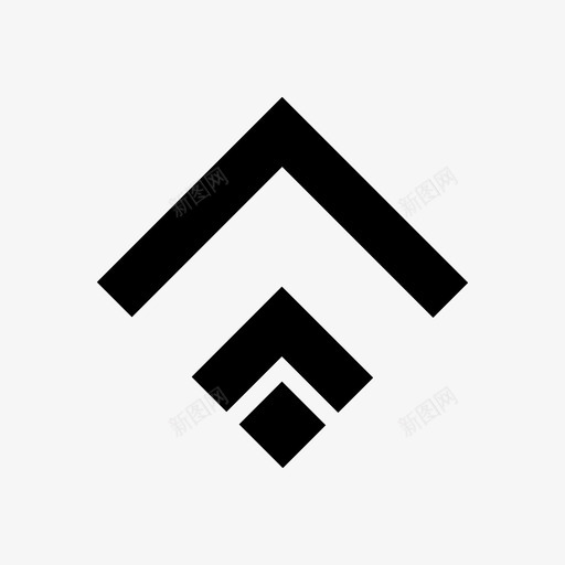 箭头装饰指向svg_新图网 https://ixintu.com 箭头 装饰 指向 滑动 符号 实心