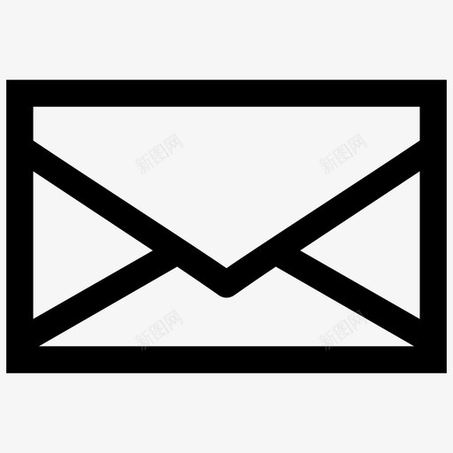 电子邮件联系我们收件箱svg_新图网 https://ixintu.com 媒体 社交 电子邮件 联系 我们 收件箱 消息