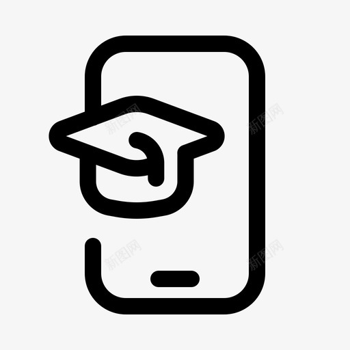 移动教育图书电话svg_新图网 https://ixintu.com 移动教育 图书 电话 书房 技术学校 教育 设备