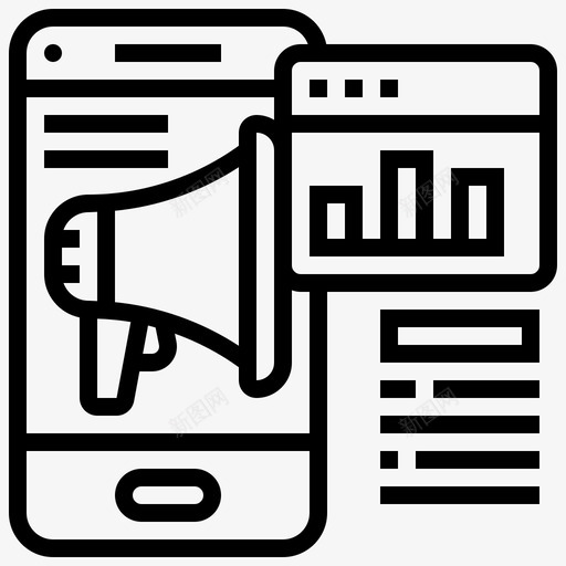 社交媒体广告传播svg_新图网 https://ixintu.com 社交 媒体 媒体广告 传播 推广 网络营销