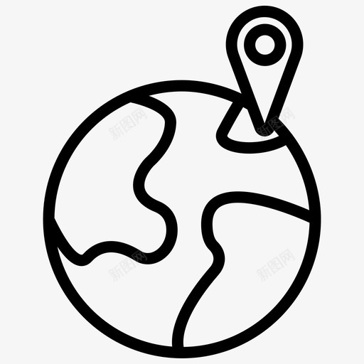 世界位置全球定位系统世界地球svg_新图网 https://ixintu.com 世界 位置 全球定位 系统 地球 世界地图 地图