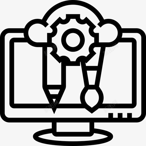 设计网页内容插画svg_新图网 https://ixintu.com 网页 设计 网页设计 内容 插画 布局 在线 市场