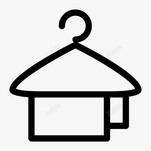毛巾架商务时尚svg_新图网 https://ixintu.com 毛巾架 时尚 商务 模特 款式 套装