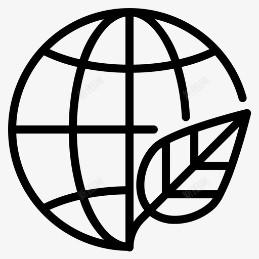地球生态绿色svg_新图网 https://ixintu.com 地球 生态 绿色生态