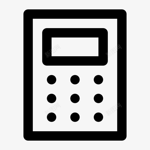 计算器网络营销大纲svg_新图网 https://ixintu.com 计算器 网络营销 大纲