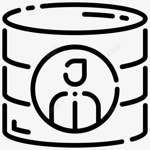 账户数据库服务器存储svg_新图网 https://ixintu.com 账户 数据库 服务器 存储 用户 大数 数据