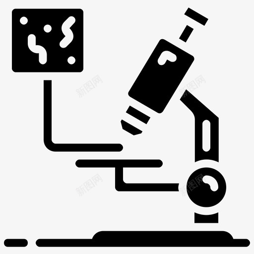 显微镜医院医学svg_新图网 https://ixintu.com 医学 显微镜 医院 医学科 科学 符号