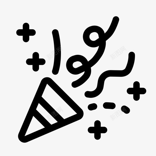 庆典表情符号聚会svg_新图网 https://ixintu.com 庆典 表情 符号 聚会 界面 图标