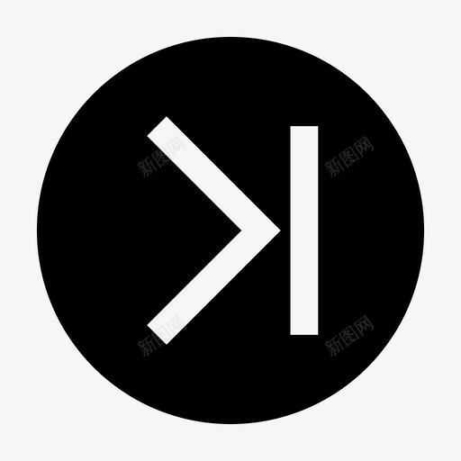 向右跳过箭头方向svg_新图网 https://ixintu.com 箭头 向右 跳过 方向 图示