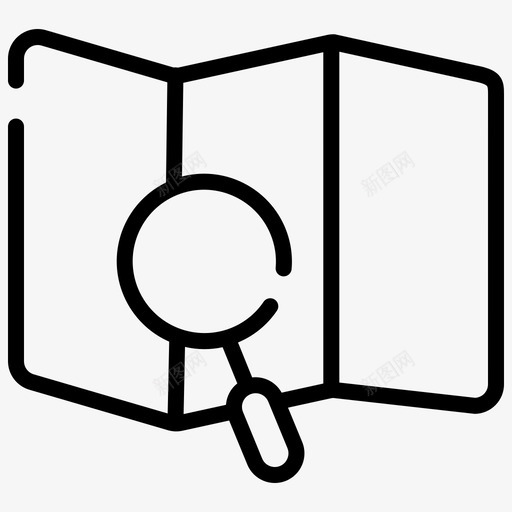 查找位置在地图上查找导航svg_新图网 https://ixintu.com 查找 位置 地图 置在 图上 导航 搜索 样式