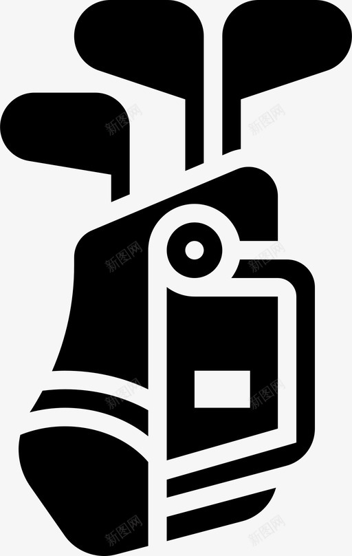 高尔夫球袋球杆设备svg_新图网 https://ixintu.com 高尔夫球 球杆 设备 行李 高尔夫 元素 雕文