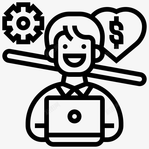 工作生活平衡健康数字游牧线000002svg_新图网 https://ixintu.com 工作 生活 平衡 健康 数字 游牧
