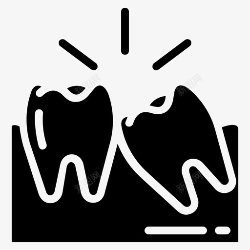 阻生牙牙科口腔科svg_新图网 https://ixintu.com 牙科 阻生 牙阻生 牙牙 口腔科 护理 雕文
