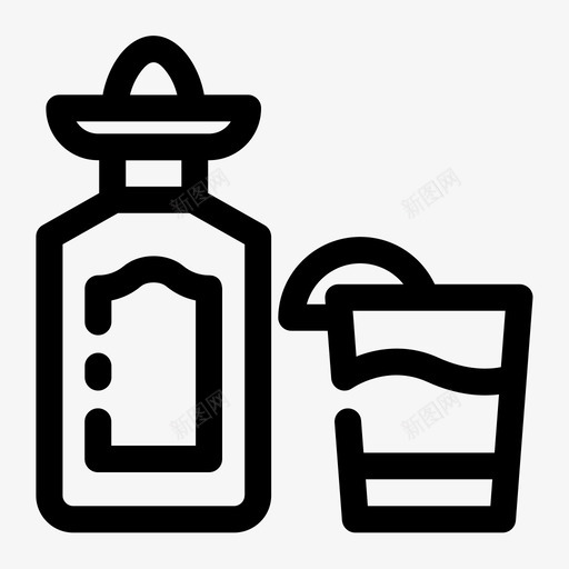 龙舌兰酒5月5日svg_新图网 https://ixintu.com 龙舌 兰酒 月日