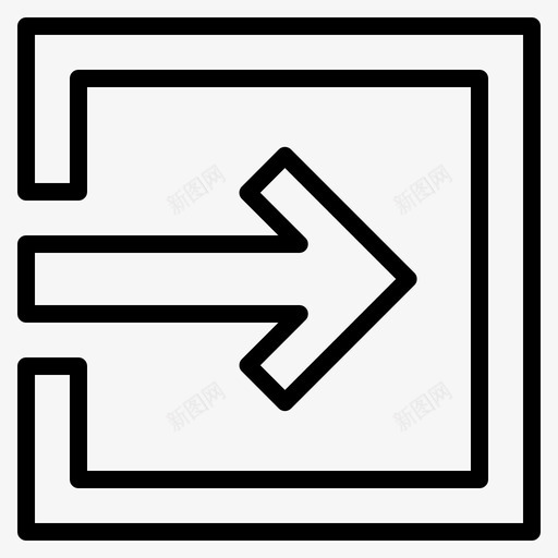 箭头方向回车svg_新图网 https://ixintu.com 箭头 方向 回车
