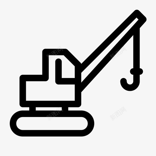 起重机械商业建筑svg_新图网 https://ixintu.com 起重机械 商业建筑 工业 车辆 建筑 包装