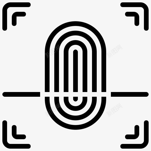 指纹扫描识别配置文件svg_新图网 https://ixintu.com 指纹 扫描 识别 配置文件 扫描仪 防病毒 互联网 安全