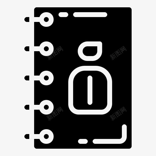 联系人android应用程序svg_新图网 https://ixintu.com 应用程序 联系人 电话 图示