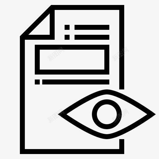 视图文档文件svg_新图网 https://ixintu.com 文档 视图 文件 办公室 纸张 管理