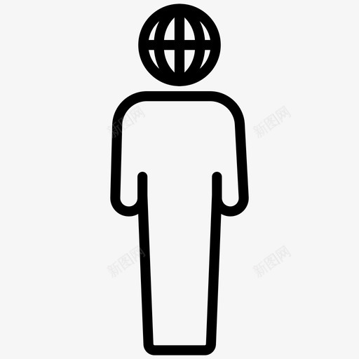 顾客男性思考svg_新图网 https://ixintu.com 男性 顾客 思考 用户 化身