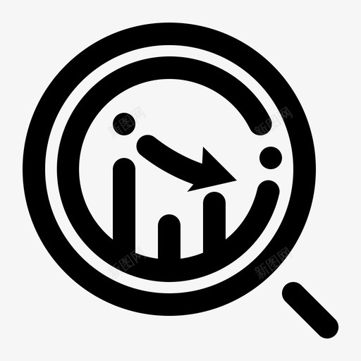 数据分析管理条线svg_新图网 https://ixintu.com 数据分析 管理 条线