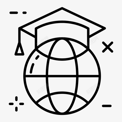 远程学习教育国际svg_新图网 https://ixintu.com 远程 学习 教育 国际 学校教育 科学