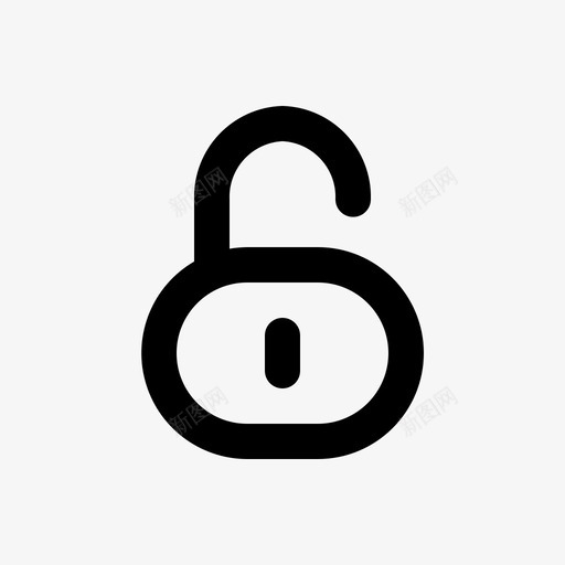 锁钥匙挂锁svg_新图网 https://ixintu.com 钥匙 锁挂 锁线 样式