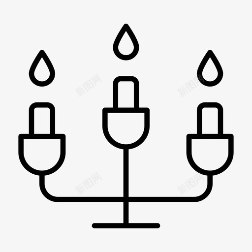 蜡烛灯照明svg_新图网 https://ixintu.com 蜡烛 照明 石蜡 聚会 图标