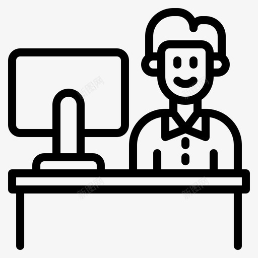 电子学习计算机办公桌svg_新图网 https://ixintu.com 电子 电子学 学习 计算机 办公桌 教育 学校教育 学校