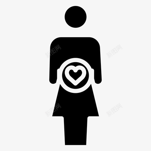 母亲产妇孕妇svg_新图网 https://ixintu.com 母亲 产妇 孕妇 妇女 化身